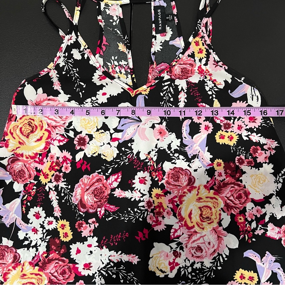 Rampage Floral Tank Top Size S - Picture 6 of 7